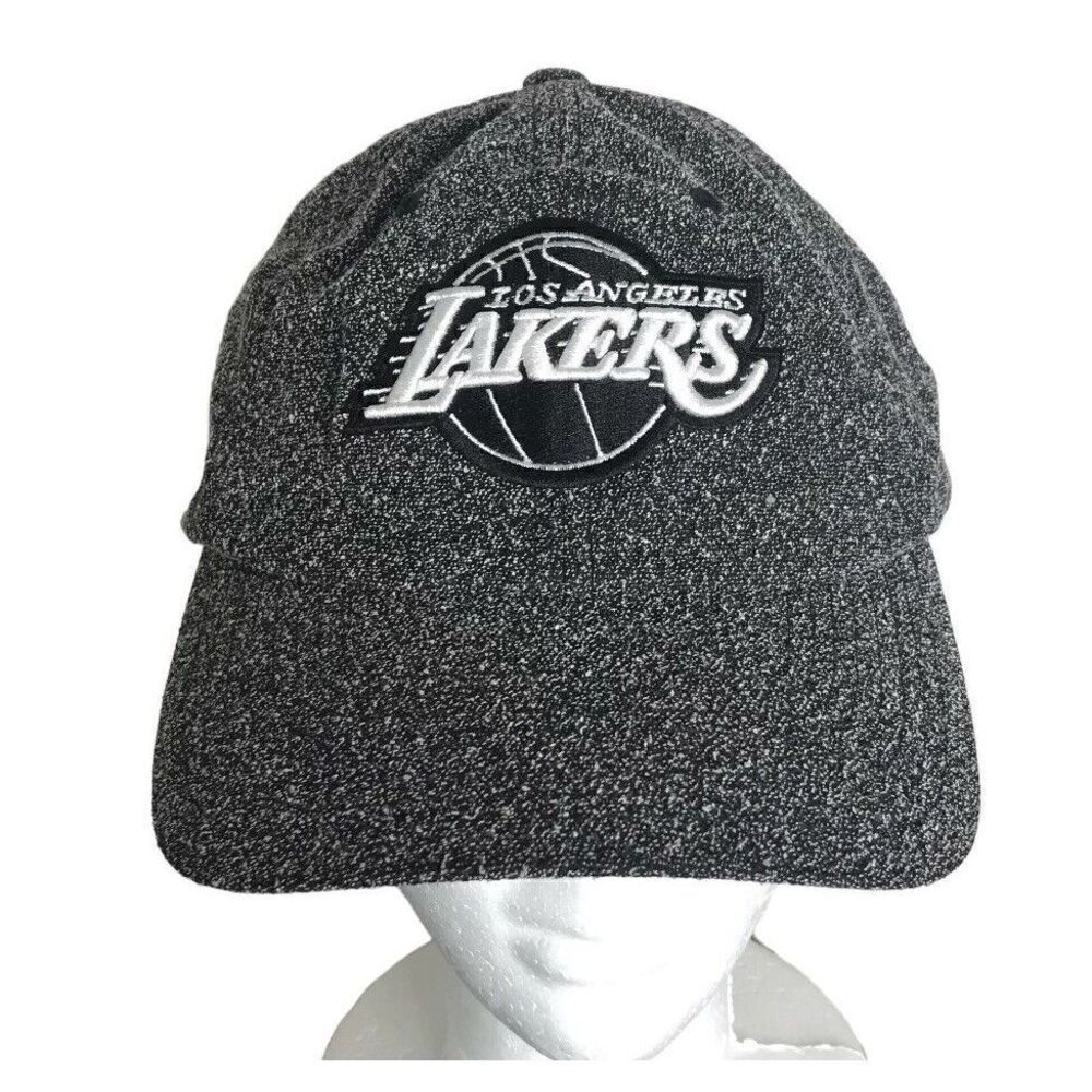 Los Angeles Lakers NBA Mitchell & Ness Hat Strapback Gray Fleck Mens One Size